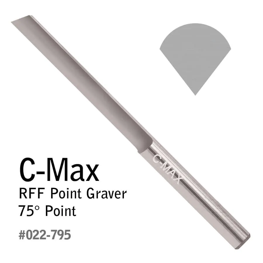Штихель GRS карбидвольфрам C-Max RFF Point 75°