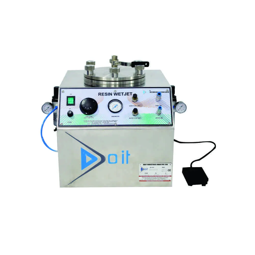 Песководоструйная установка Doit Industries Resin Wet Jet Machine для сглаживания поверхности изделий напечатанных в полимере