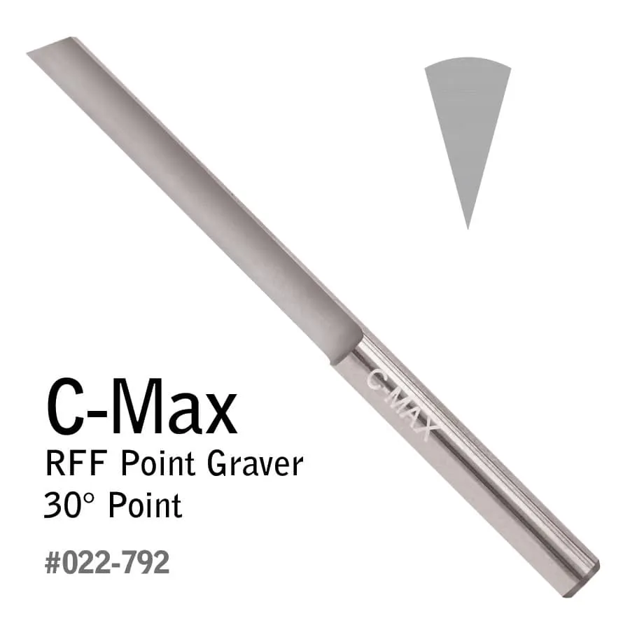 Штихель GRS карбидвольфрам C-Max RFF Point 30°