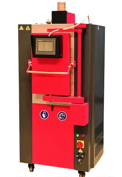 Муфельная печь с поворотным столом 2 уровеня, Ø500; 800°C; 28/33 опок  Hadaf Rotomax RF 502